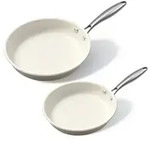 Antihaft Bratpfanne Keramik-beschichtet 23cm & 27cm | Alle Herdarten 