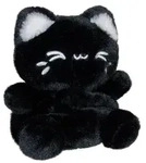 Aurora TP Black Sesame Meowchi Palm Pals 13cm, Spielzeug-Katze - Schwarz