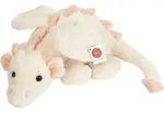 Teddy-Hermann Drache Fluffy wei&szlig;-rosa 32 cm