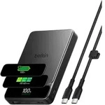 Belkin UltraCharge Pro, 10000 mAh, 60 W, Schwarz - Schwarz