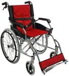 abc HOME Leichtgewichtrollstuhl Aluminium 11 kg &ndash; Faltbar & Kompakt &ndash;...