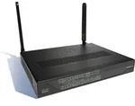Cisco C897VA, Wi-Fi 4 (802.11n), Ethernet/LAN, 3G, 4G, Schwarz, Tabletop-Router...