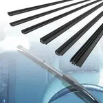 Wischergummi Meterware 6 St&uuml;ck Silikon 800mm zuschneidbar Universal Ersatz