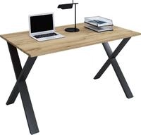 VCM Holz Schreibtisch | H. 76 x B. 110 x T. 50 cm | Computertisch schlicht | F&uuml;&szlig;e
