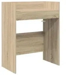 vidaXL DJ Tisch Sonoma-Eiche 82 x 45 x 102 cm Holzwerkstoff - Braun