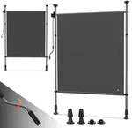 Strattore Ausziehbare Klemmmarkise / Senkrechtmarkise h&ouml;henverstellbar 120 x...