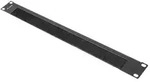 Lanberg AK-1103-B, B&uuml;rstenleiste, Metall, Schwarz, 1 St&uuml;ck(e), 210 g