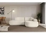 ALTDECOR Ecksofa in L-Form MARI-L1-v3 - 243x171x83 cm Beige - Corner Sofa Bett