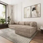 Masseno Ecksofa ETERA mit Schlaffunktion, Modulares Schlafsofa aus Schaumstoff,