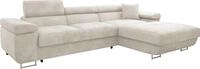 MIRJAN24 Ecksofa Torezio Mini, Stilvoll Eckcouch mit Bettkasten und...
