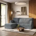 Masseno Ecksofa NOTIA mit Metallgestell, Modulares Schlafsofa aus Schaumstoff,