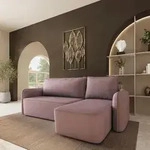 Masseno Ecksofa DOLVER mit Schlaffunktion L-Form, Sofa mit Bettkasten,