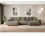 ALTDECOR Ecksofa mit Schlaffunktion und Bettkasten Corner Sofa Eckcouch Couch U-Form