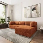 Masseno Ecksofa ETERA mit Schlaffunktion, Modulares Schlafsofa aus Schaumstoff,