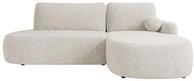 MIRJAN24 Ecksofa Loridu O, mit Schlaffunktion und Bettkasten, L-Form Sofa (Farbe: