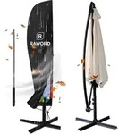 Raword Ampelschirm Schutzh&uuml;lle 2-4m wasserdicht UV-Anti Windsicher 265cm