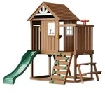 VEVOR Outdoor Holzspielhaus, Modernes Zedernspielhaus f&uuml;r Kinder von 2-10...