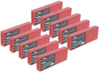 vhbw 10x Akku Ersatz f&uuml;r HBC 005-01-00466, BA210040 (FuB 10AA), BA210 f&uuml;r