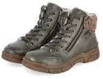 Rieker Damen Winterboots Gr&uuml;n Synthetik Gr&ouml;&szlig;e: 36 - Gr&uuml;n - 36