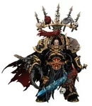 Joy Toy Warhammer 40k Black Legion Abaddon The Despoiler Figur 16 Cm One Size