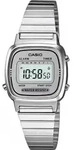 Casio LA-670WA-7SDF Damenuhr digital - Silber