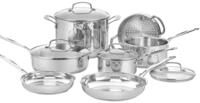 Cuisinart 7711G, Gemischtes Set, Metallisch, Edelstahl, Glas, 1,4 l, 2,4 l