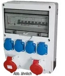 ETI Wandverteiler WV 2/4 Mod. 5 Grau - Grau