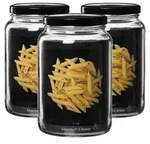 Ritzenhoff & Breker Mara Vorratsglas 1,7 l 3er Set - Transparent