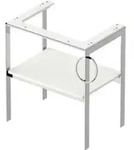 DURAVIT WT4543R3636 Metallkonsole bodenst. White Tulip