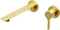 Steinberg Serie 290 Waschtisch-Wand-Einhebelmischer, Fertigmontageset, Ausladung