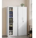 SONGMICS Aktenschrank, Mehrzweckschrank, Stahl-Aufbewahrungsschrank, 5 Ebenen,