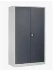 STIER Universalschrank 1950 x 1200 x 420mm mit 4 Fachb&ouml;den lichtgrau...