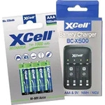 Ladeger&auml;t BC-X500 + 4x AAA XCell Rechargeable 1000 mAh