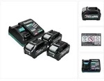 Makita Power Source Kit 40 V max. mit 3x BL 4040 Akku 4,0 Ah XGT ( 3x 191B26-6...