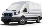 Frontscheibenabdeckung f&uuml;r Ford Transit MK8 MK9 2014-2026 Silber Frostschutz -