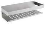 Duschablage ohne Bohren Edelstahl Geb&uuml;rstetes Nickel 30cm