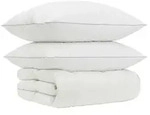 vidaXL G&auml;nsedaunen-Bettdecken-Set 90% FULDA 3 stk. 220 x 260 cm Wei&szlig; - Wei&szlig;