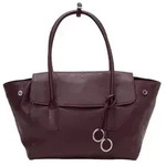 Marc O'Polo Schultertasche Gaby Shopper Black Cherry dunkelbraun - Dunkelbraun
