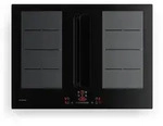 Klarstein ChefFusion Induktionskochfeld mit Dunstabzug 70 cm &ndash; 4 Kochzonen,...