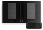 Klarstein ChefFusion Induktionskochfeld mit Dunstabzug 90 cm &ndash; 4 Kochzonen,...
