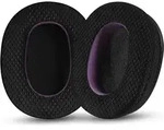 INF Sony ULT WEAR Kopfh&ouml;rer Abdeckung, Netzstoff, Schwarz-Lila, 2 St&uuml;ck - Schwarz