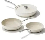 Keramik Pfannenset 20/24/28 cm, Antihaft, Induktionsgeeignet, Ofenfest,