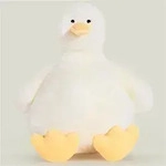 Pl&uuml;schtier Gans Wei&szlig; 30 cm