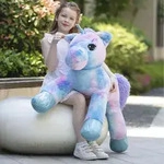 Riesen Einhorn Kuscheltier XXL 110cm Lilac Pl&uuml;schtier Geschenk f&uuml;r M&auml;dchen