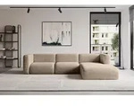ALTDECOR Ecksofa - MIRA-L2 - 318x179x89 - Braun - Corner Sofa Eckcouch Couch L-Form,