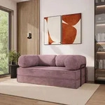 Masseno Schaumstoffsofa ALVIO mit Schlaffunktion, Schlafsofa, Wohnzimmersofa, Couch,