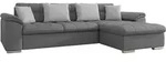 MIRJAN24 Ecksofa Diana, Eckcouch mit Bettkasten und Schlaffunktion, Polsterecke