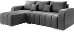 MIRJAN24 Ecksofa Pufetto, Eckcouch mit Bettkasten und Schlaffunktion, Stilvoll