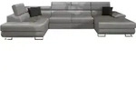MIRJAN24 Ecksofa Cotere Bis, Eckcouch mit Bettkasten, U-Form Schlafsofa vom