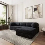 Masseno Ecksofa ETERA mit Metallgestell, Modulares Schlafsofa aus Schaumstoff,